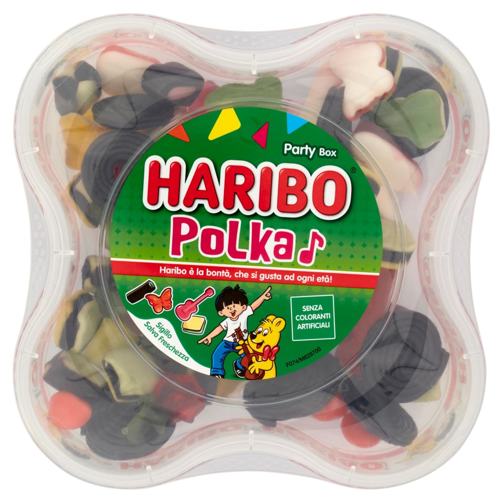 Caramelle Gommose Polka Mix Haribo - Foto 1
