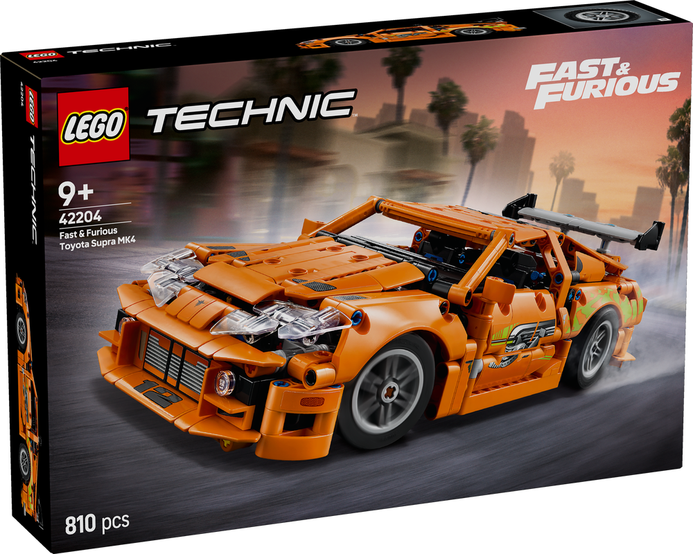 Fast And Furious Toyota Supra Mk4 Lego Technic - Foto 1