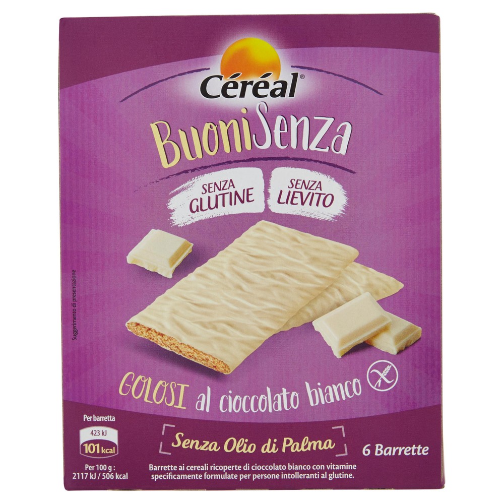 Buonisenza Golosi Al Cioccolato Bianco Senza Glutine Cereal - Foto 1