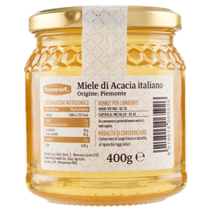 Miele Di Acacia Del Piemonte Sapore Delicato Selezione Gourmet Bennet - Foto 3