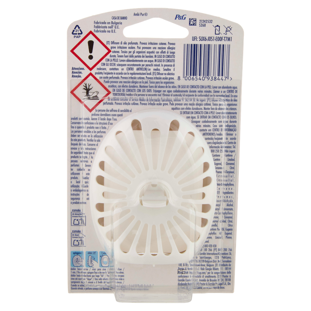 Deodorante Ambiente Per Bagno Arancia E Neroli Ambipur - Foto 3