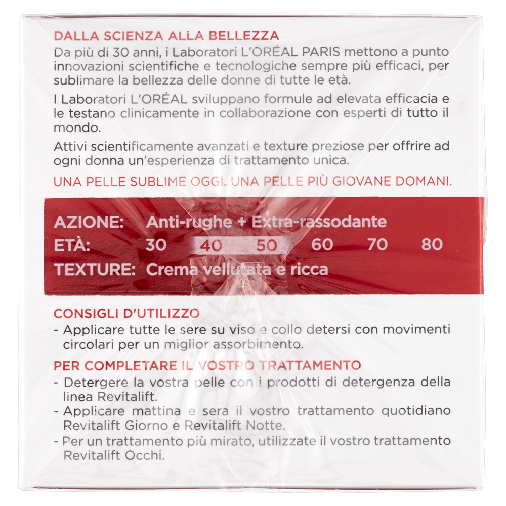 Trattamento Ricco Notte Anti-Rughe + Extra-Rassodante Revitalift - Foto 2
