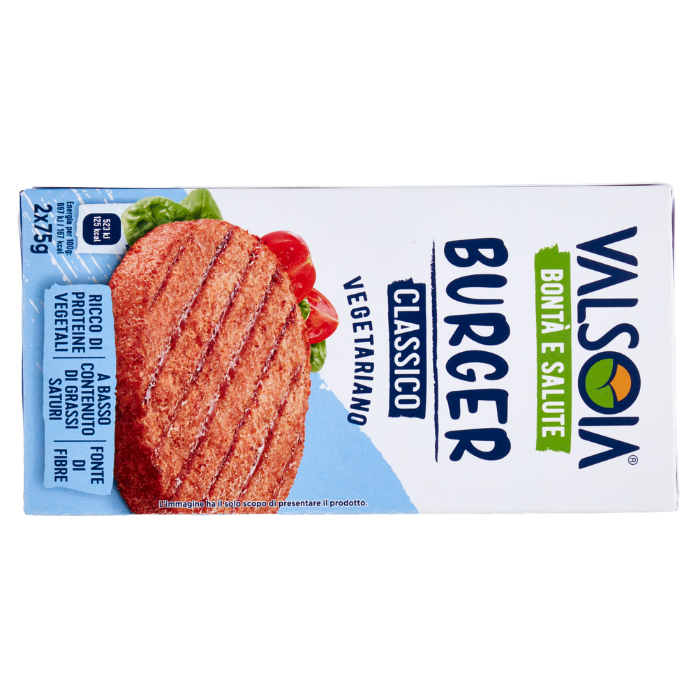 Burger Classico 2 X 75g Valsoia Bontà E Salute - Foto 3