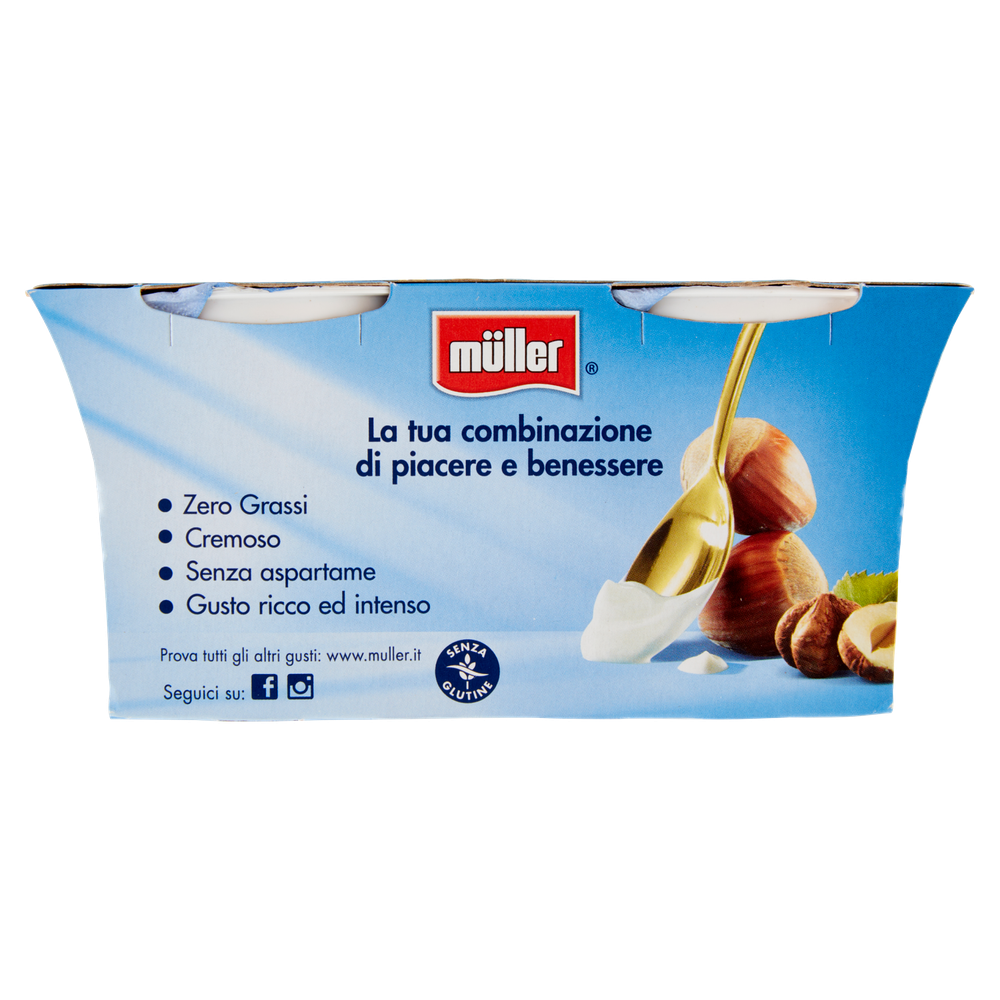 Yogurt Nocciola 0% Muller