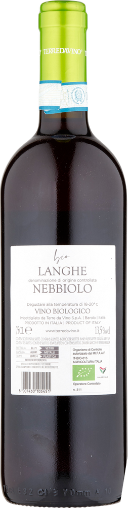 Nebbiolo Biologico Terredavino - Foto 3