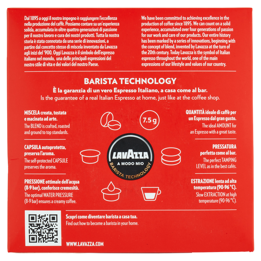 Capsule Caffè Suerte Lavazza A Modo Mio Aroma Intenso 36pz Lavazza - Foto 3