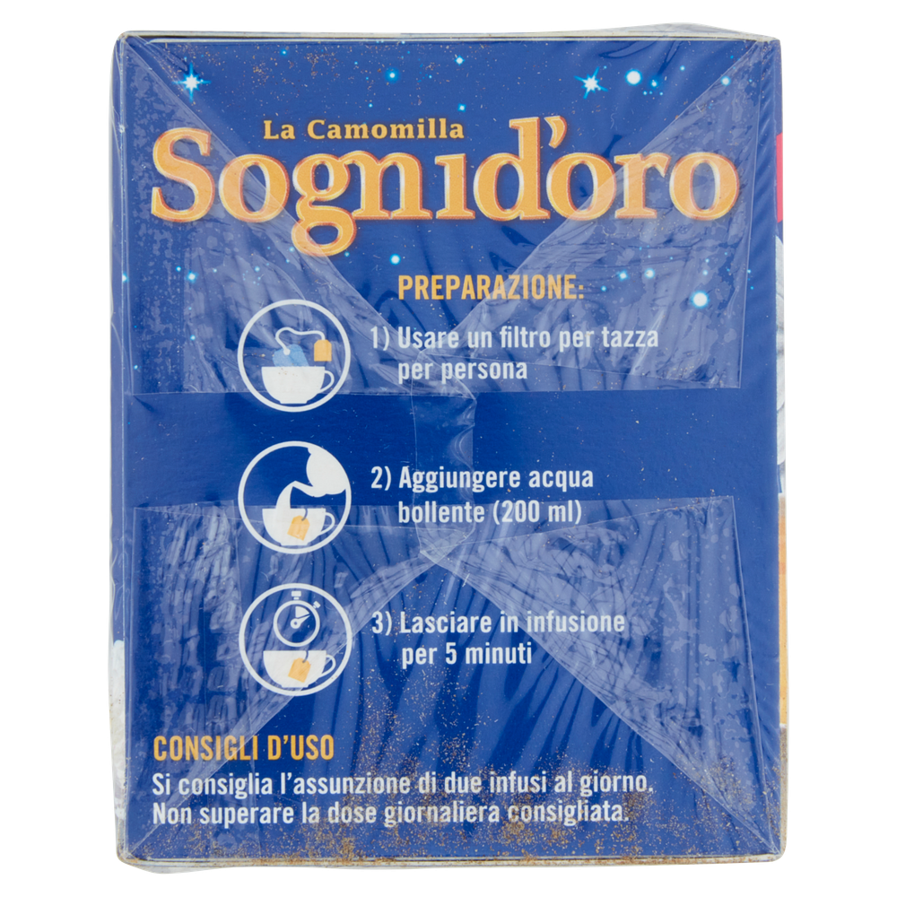 Infuso Camomilla Doppiofiore Rilassante In Filtri 14x1,8g Sogni D'oro - Foto 2