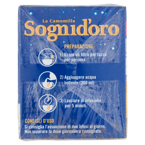Infuso Camomilla Doppiofiore Rilassante In Filtri 14x1,8g Sogni D'oro - Foto 2