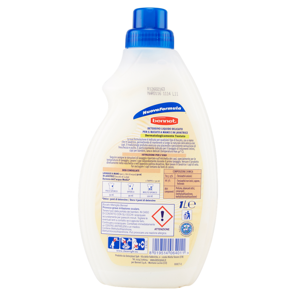 Detersivo Liquido Marsiglia Bennet - Foto 3