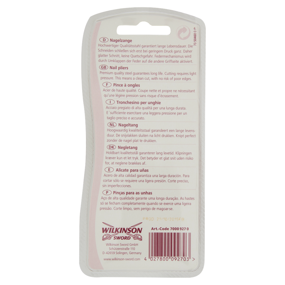 Linea Manicure Wilkison Tronchesino Per Unghie