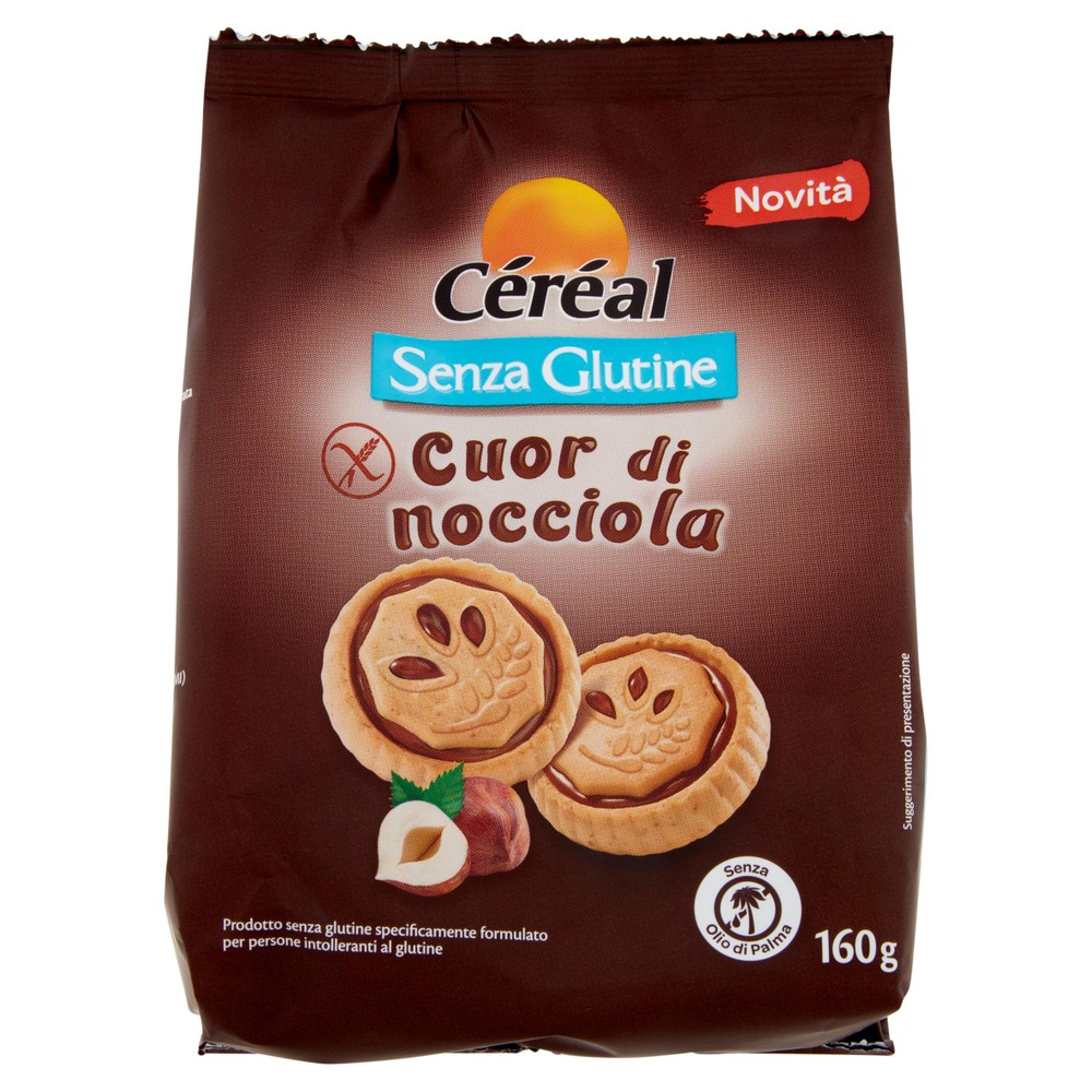 Biscotti Cuor Di Nocciola Senza Glutine Cereal - Foto 1