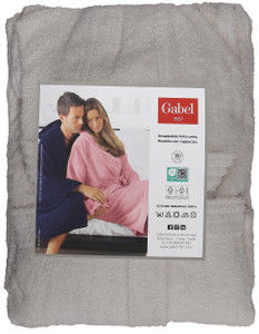 Accappatoio Unisex Con Cappuccio M Grigio Ferro Gabel - Foto 1