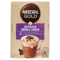 Cappuccino Double Choco Solubile Con Cacao 8 Bustine