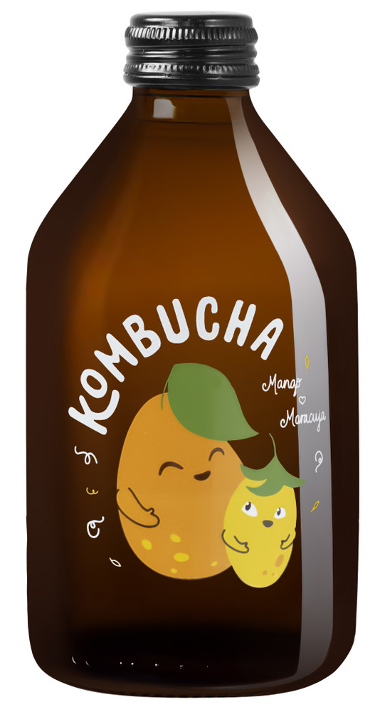 Kombucha Mango&Passion Fruit Biologico Le Coquers - Foto 1