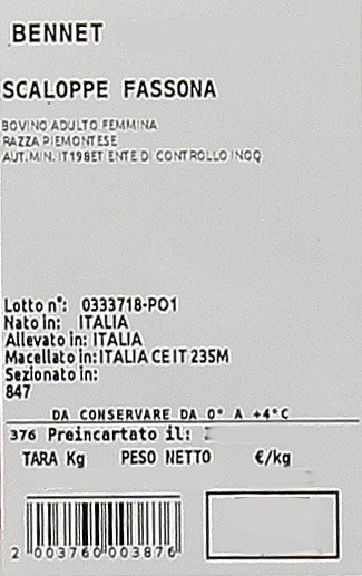 Scaloppe Fassona Piemontese - Foto 3