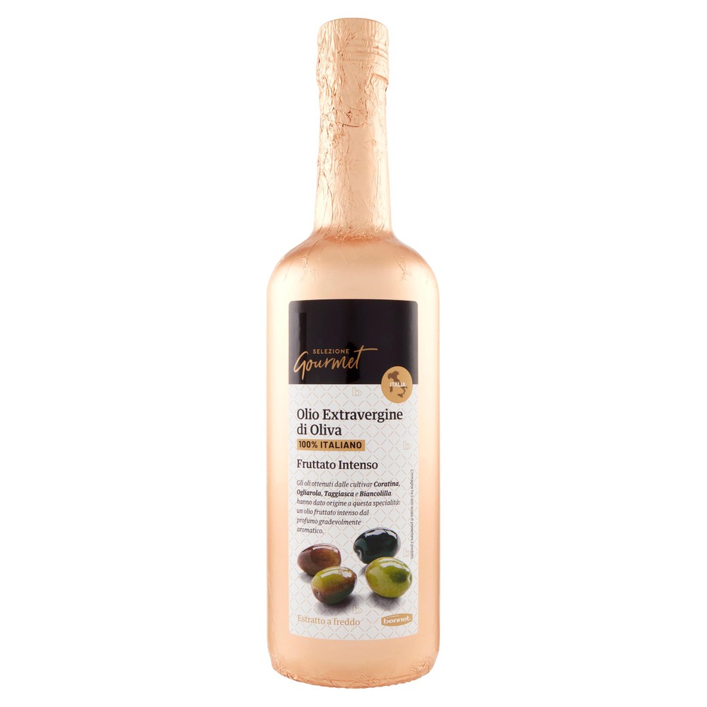Olio Extra Vergine Di Oliva Fruttato Intenso Selezione Gourmet Bennet - Foto 1