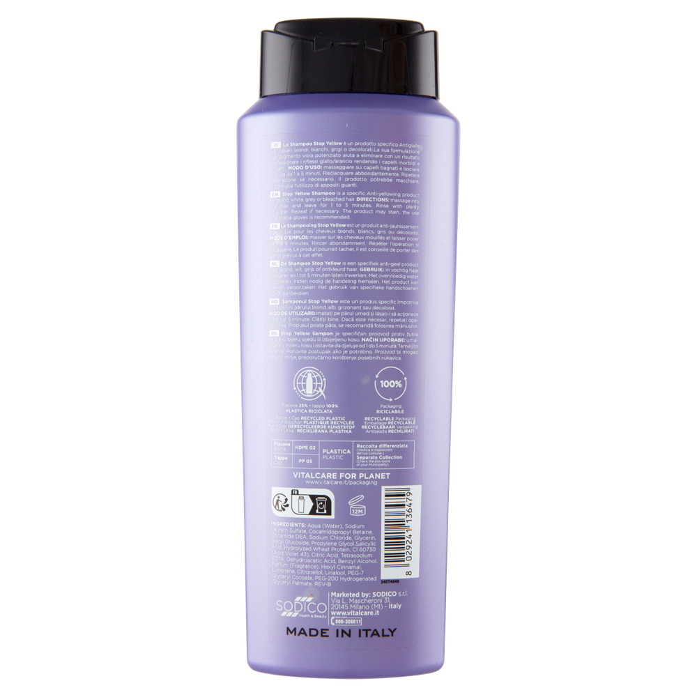 Shampoo Antigiallo Vitalcare - Foto 3