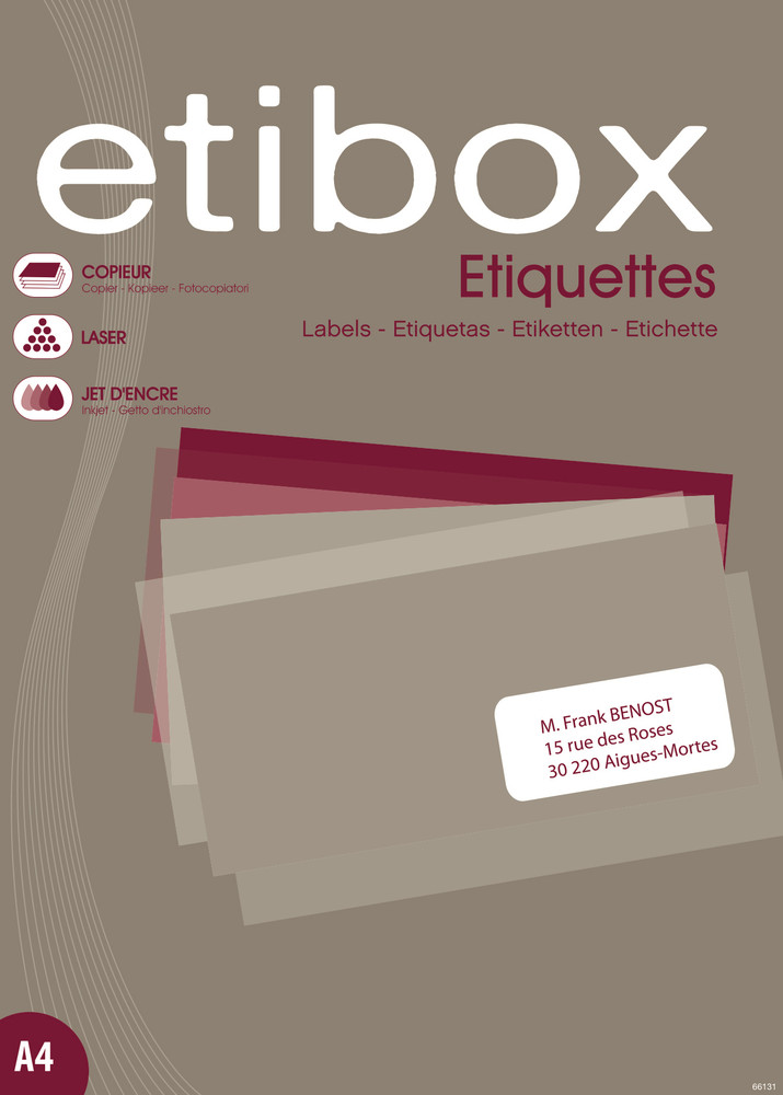 32 Etichette Adesive Mm.36x56 - Foto 1