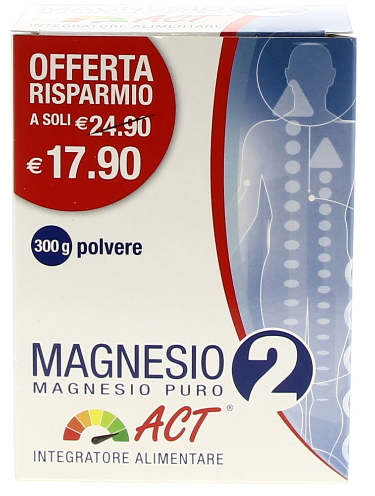 Magnesio Puro 2 Act Polvere