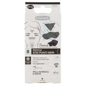 8 Patch Punti Neri Carbone Bennet - Foto 1
