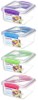 Contenitore Porta Pranzo Con Posate Sistema Colori Vari