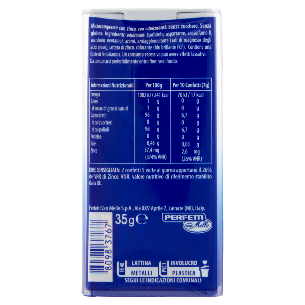 Caramelle Clean Breath Peppermint Senza Zucchero 50x0,7g Frisk - Foto 3