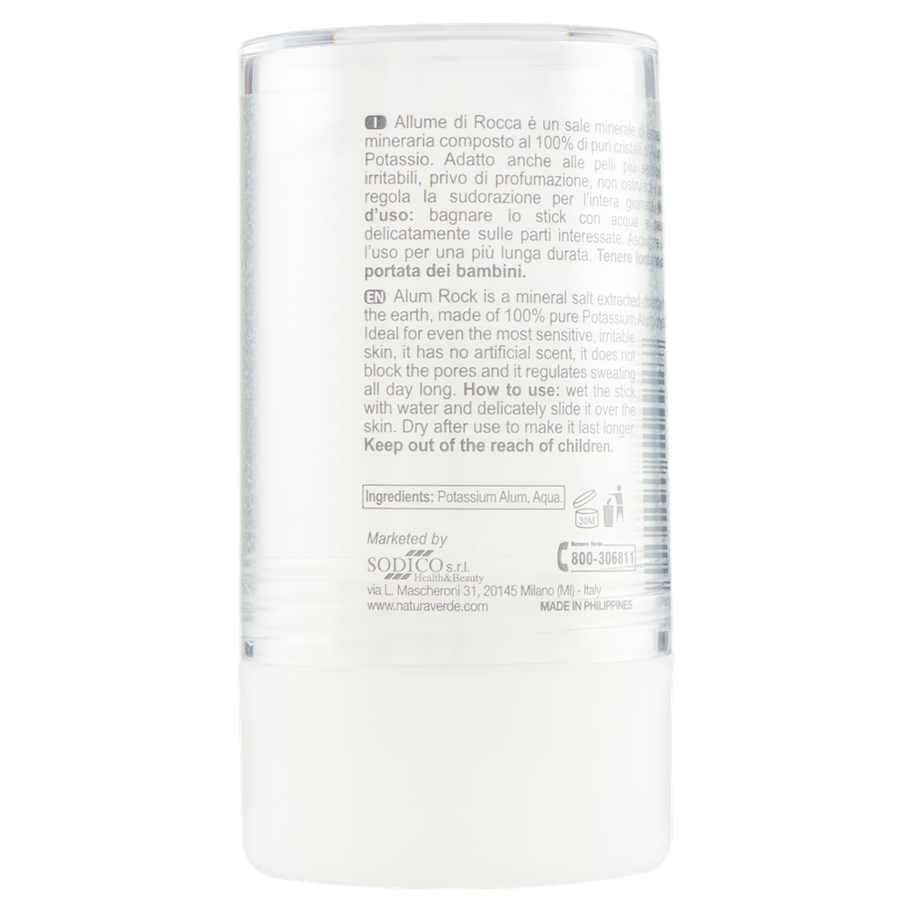 Deodorante Stick Allume Di Rocca Naturaverde - Foto 3
