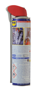 Spray Multifunzione Wd40 400 Ml Con Valvolae Cannuccia Flessibile - Foto 2