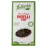 Mezze Penne Piselli Verdi Felicia Bio