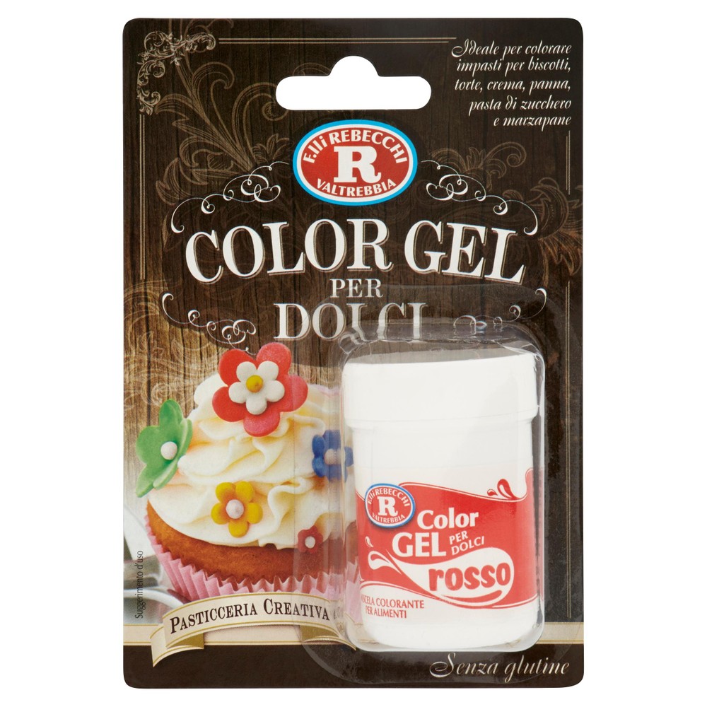 Color Gel Pasticceria Creativa Rosso F.Lli Rebecchi Valtrebbia - Foto 1