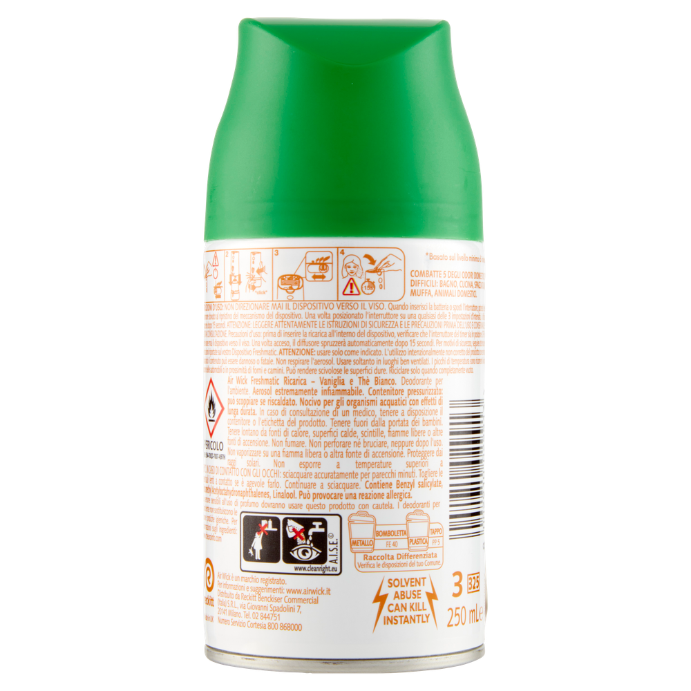 Ricarica Per Dedorante Ambiente Fresh Matic Air Wick Profumazioni Vari - Foto 3