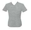 Maglia Intima Uomo Mezza Manica Scollo V L Grigio Melange Delinea