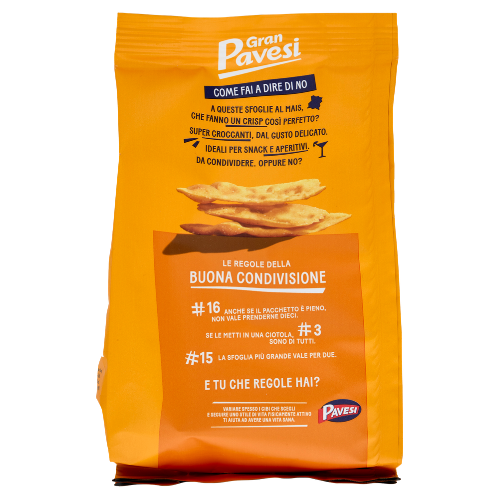 Snack Sfoglie Mais Gran Pavesi