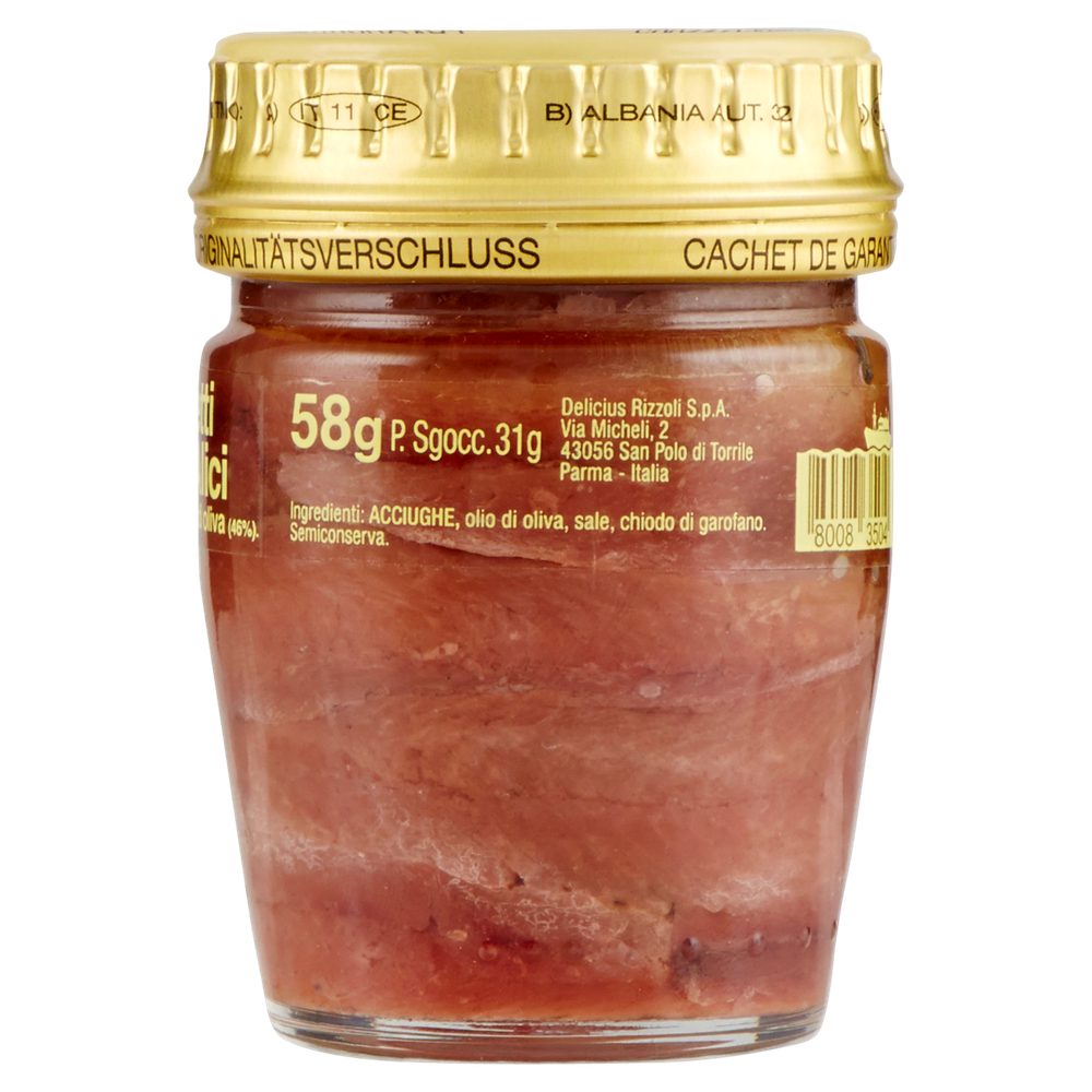 Filetti Di Alici In Olio D'oliva Delicius - Foto 3