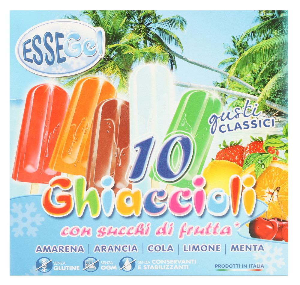 10 Ghiaccioli Assortiti Essegel - Foto 1