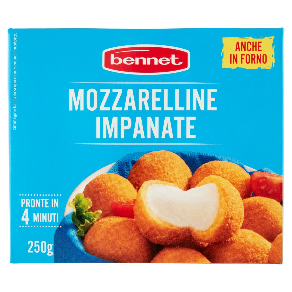 Mozzarelline Impanate Surgelate Bennet - Foto 1