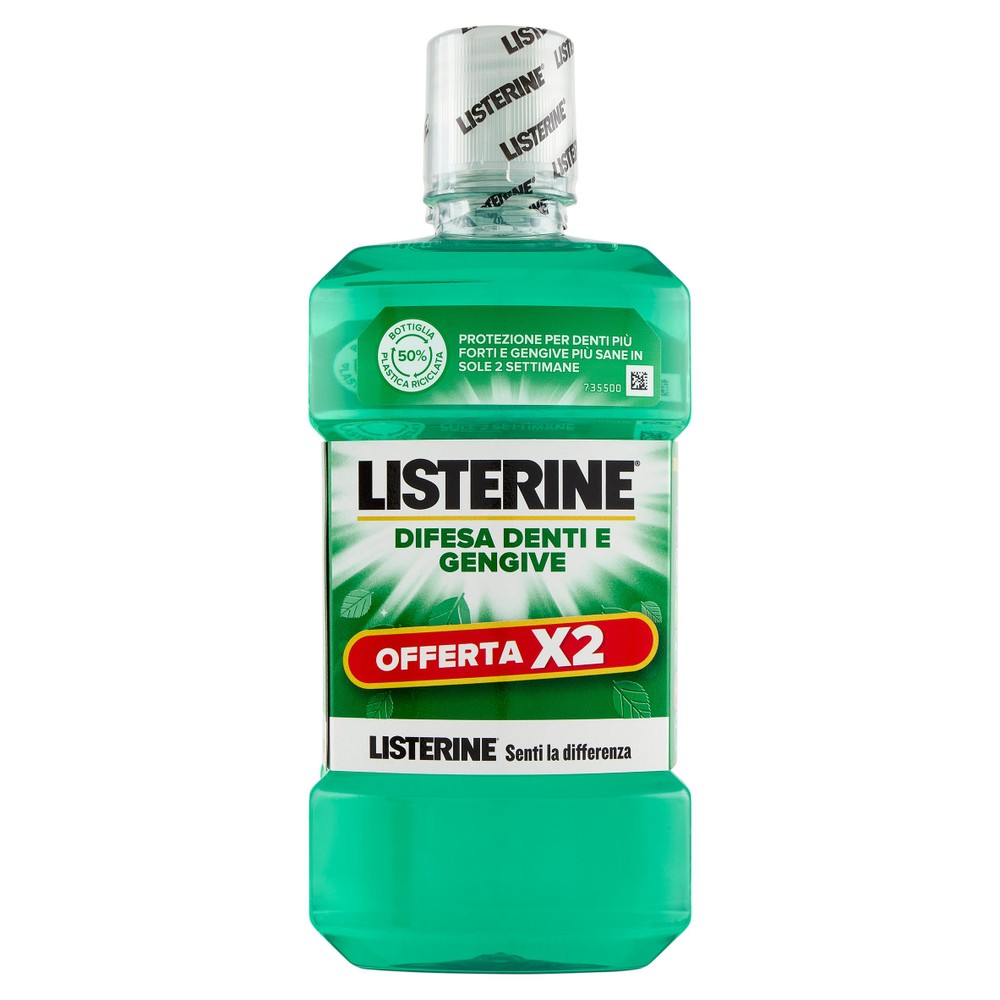 Collutorio Denti E Gengive Listerine Conf. Da 2 - Foto 1