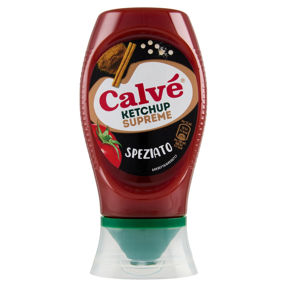 Calvé Ketchup Supreme Speziato Top Down - Foto 1