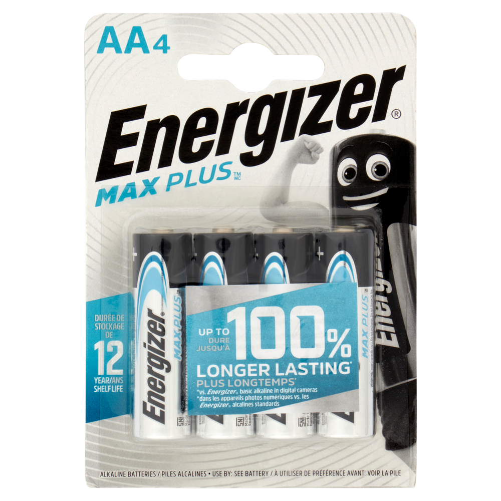 4 Pile Stilo Aa Max Plus Energizer - Foto 1