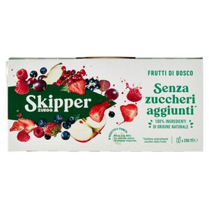 Skipper Frutti Di Bosco Senza Zuccheri Aggiunti Zuegg - Foto 1