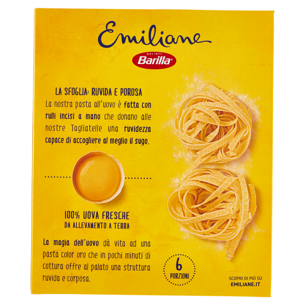Pasta Tagliatelle All'uovo Emiliane Barilla - Foto 3