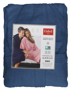Accappatoio Unisex Con Cappuccio XXL Blu Marino Gabel - Foto 1