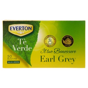 Tè Verde Earl Grey Taste Of Nature 40x1,7g Bustine Everton - Foto 1