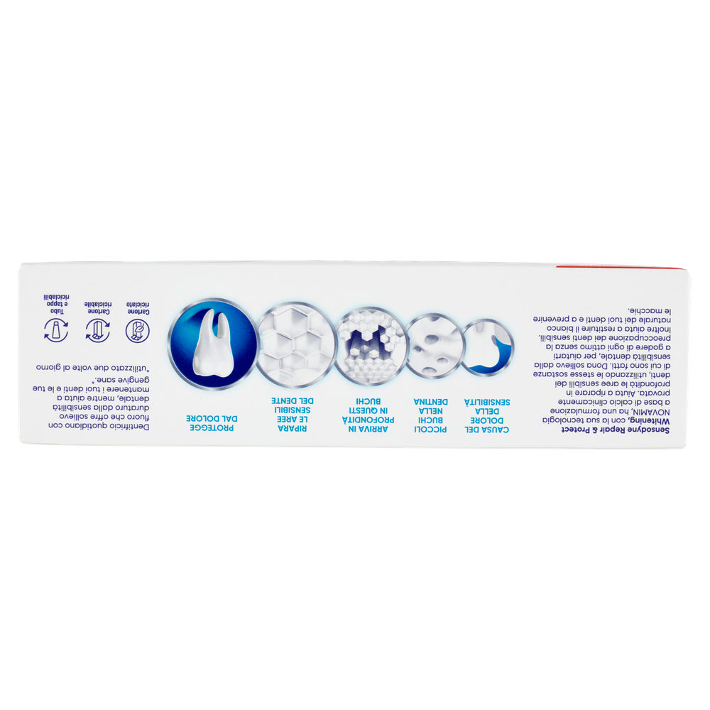 Dentifricio Sbiancante Denti Sensibili Repair & Protect Sensodyne - Foto 3