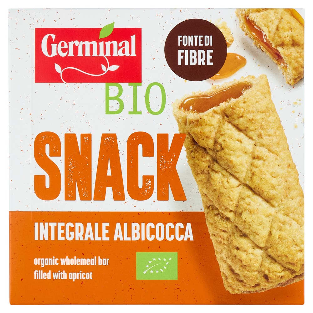 Snack Integrale Albicocca Germinal - Foto 1