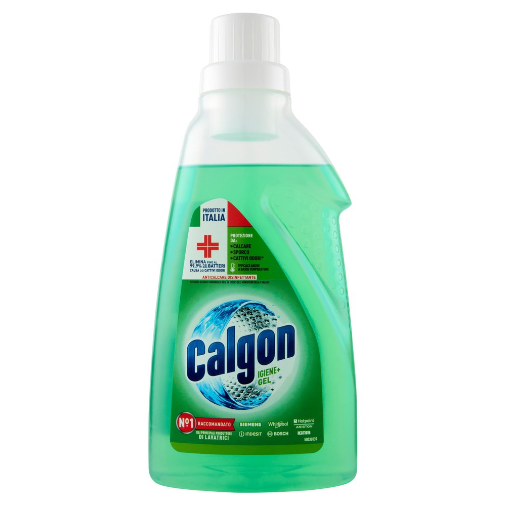 Anticalcare Disinfettante Per Lavatrice In Gel Calgon Igiene+ - Foto 1