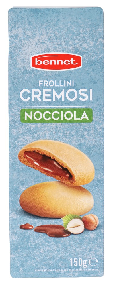 Frollini Ripieni Con Crema Alla Nocciola Bennet - Foto 1