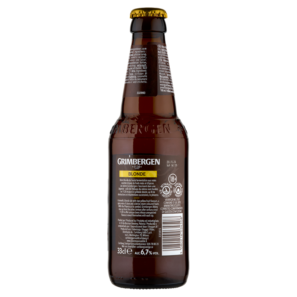 Birra Blonde Grimbergen - Foto 3