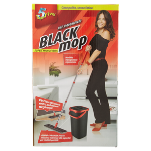 Sistema Lavapavimenti Black Mop Super 5 - Foto 3