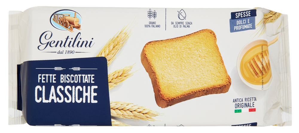 Fette Biscottate Classiche Spesse Gentilini - Foto 1